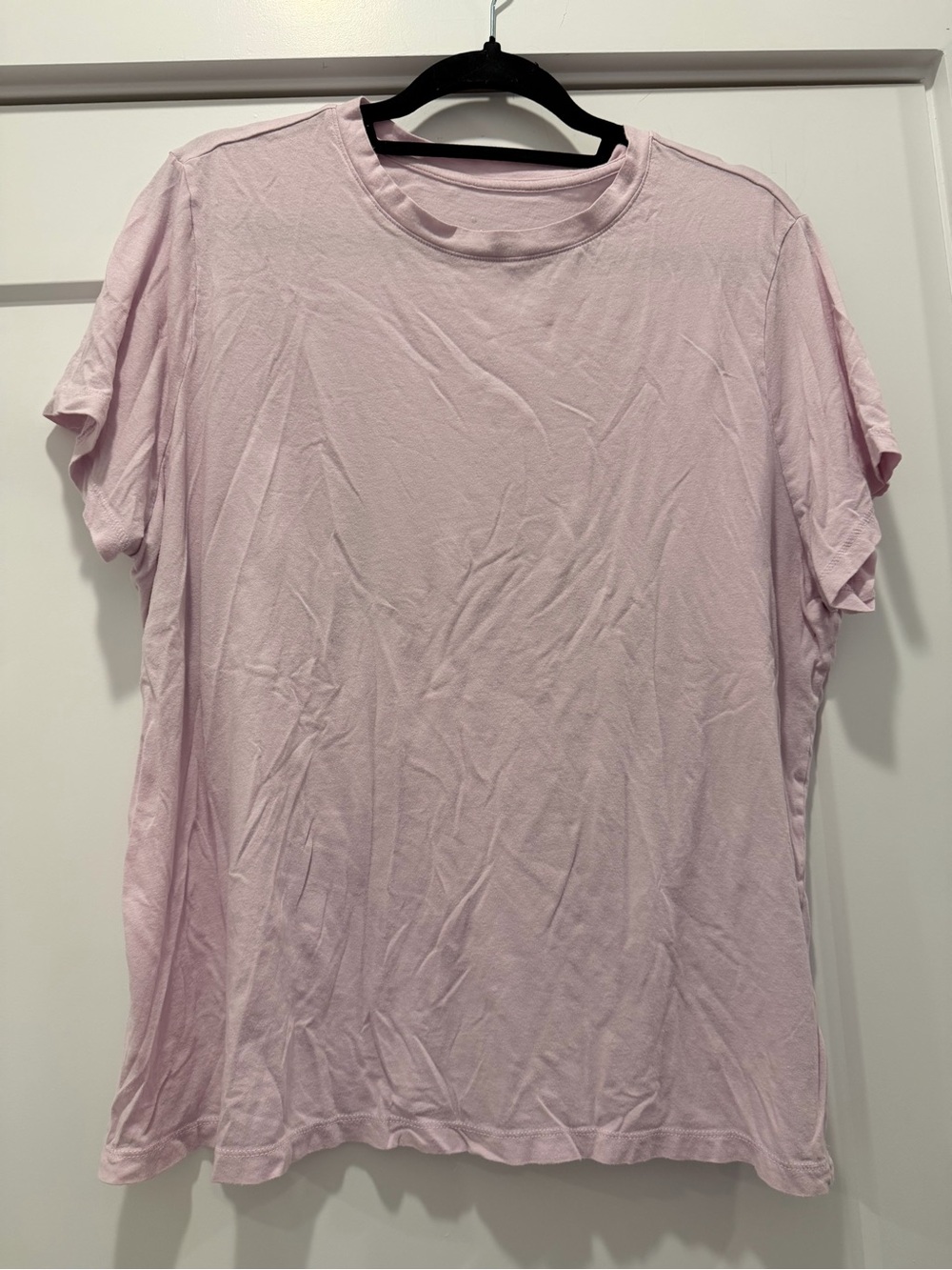 a new day Men's Crew Neck T‑Shirt in Pale Pink